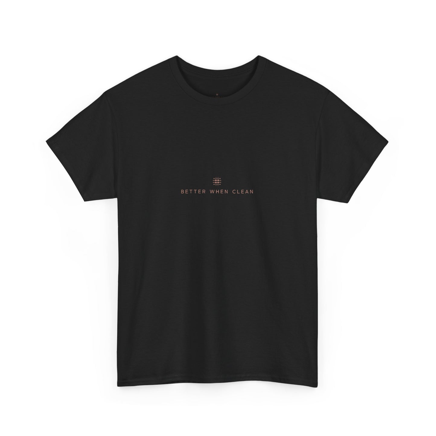 Unisex Heavy Cotton Tee - "Better When Clean" - Casual Everyday Wear