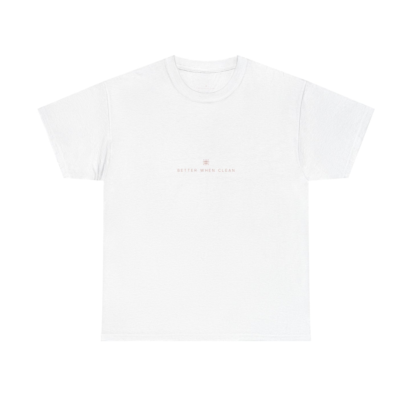 Unisex Heavy Cotton Tee - "Better When Clean" - Casual Everyday Wear