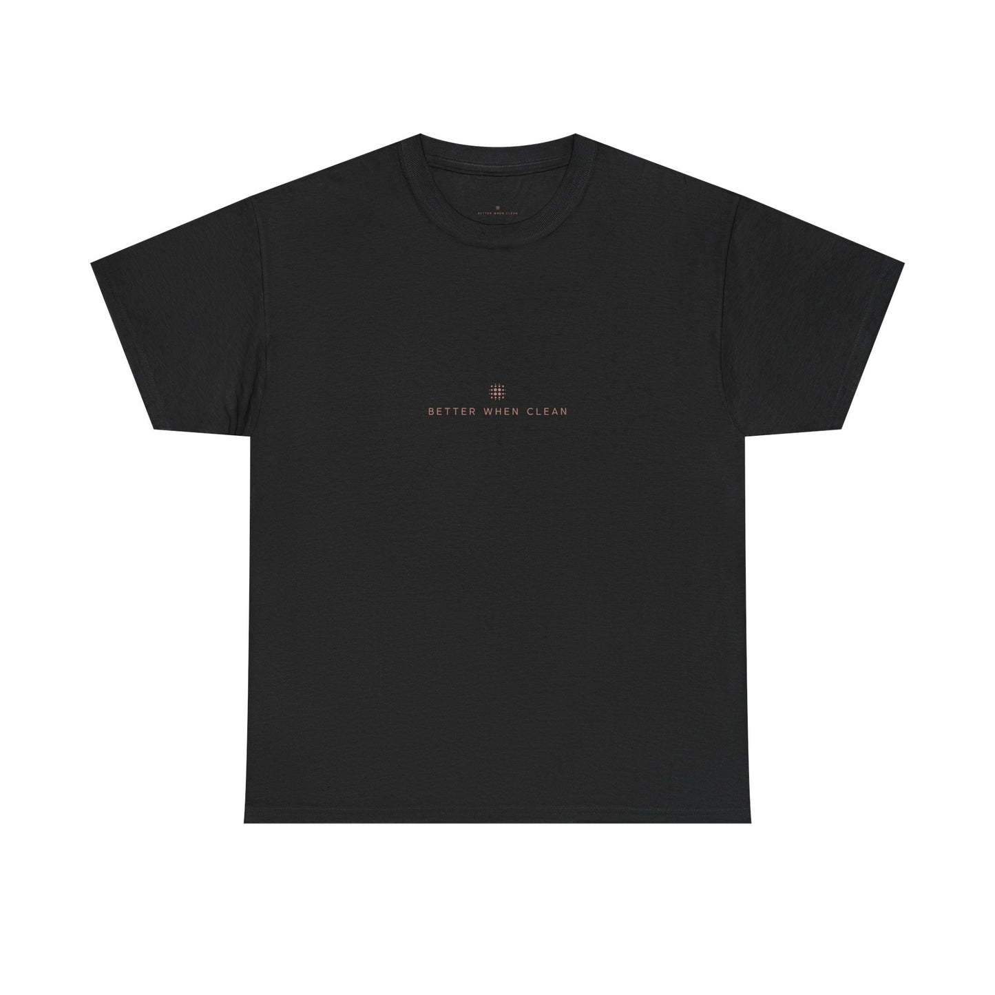 Unisex Heavy Cotton Tee - "Better When Clean" - Casual Everyday Wear