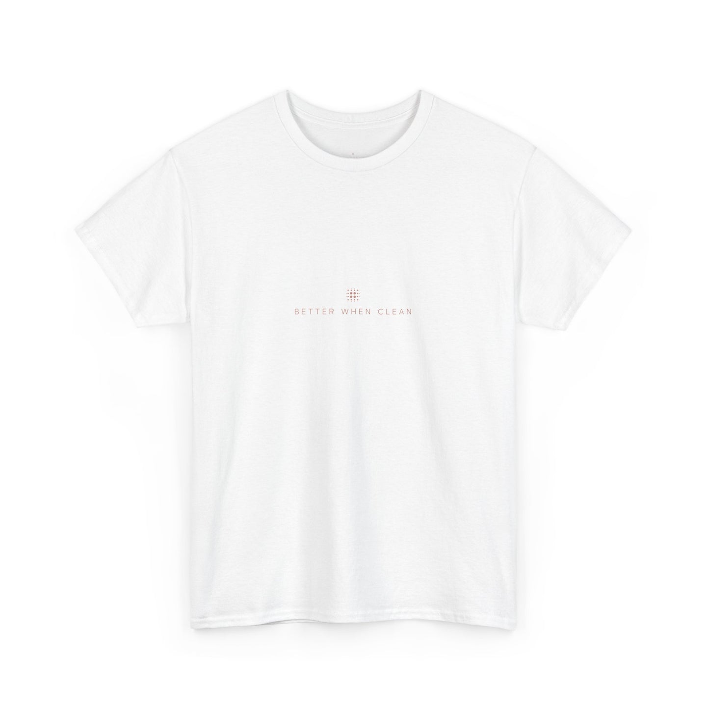Unisex Heavy Cotton Tee - "Better When Clean" - Casual Everyday Wear