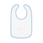 Stylish Baby Bib - "Better When Clean" Contrast Trim
