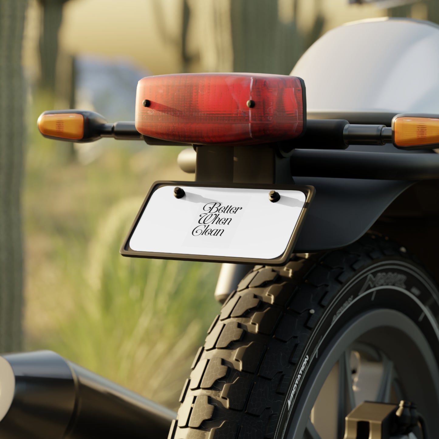 Custom Mini License Plate