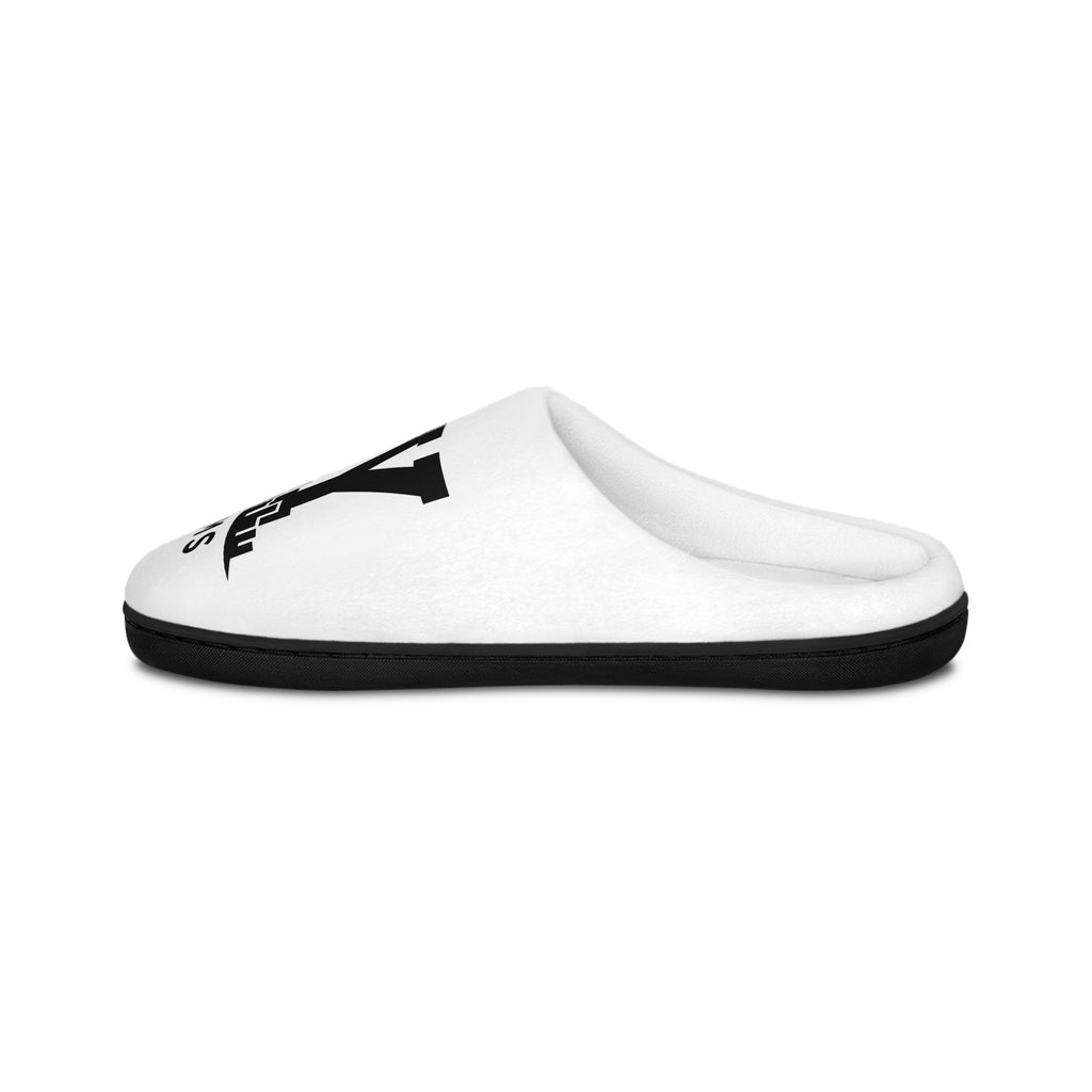 NY Teams Men's Indoor Slippers – Cozy Home Slide with Skyline Graphic