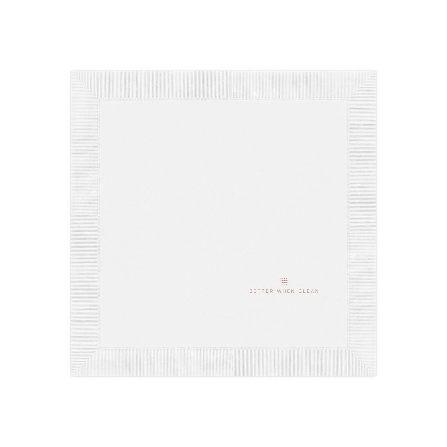 White Coined Napkins