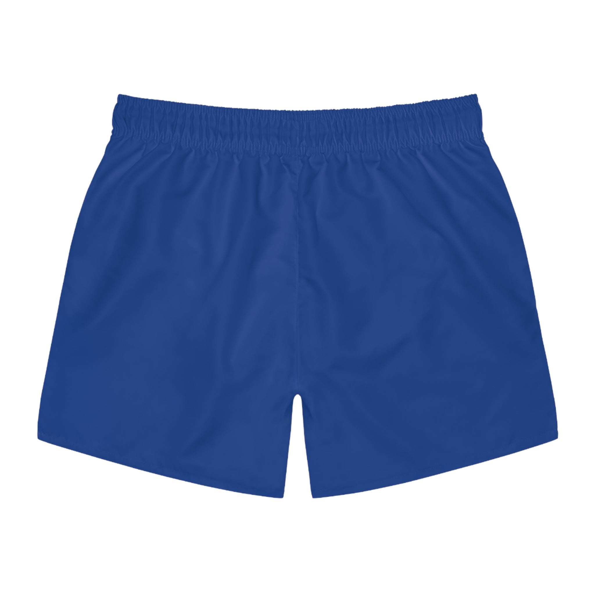 Men's Blue Swim Trunks - 'Better When Clean' Summer Shorts