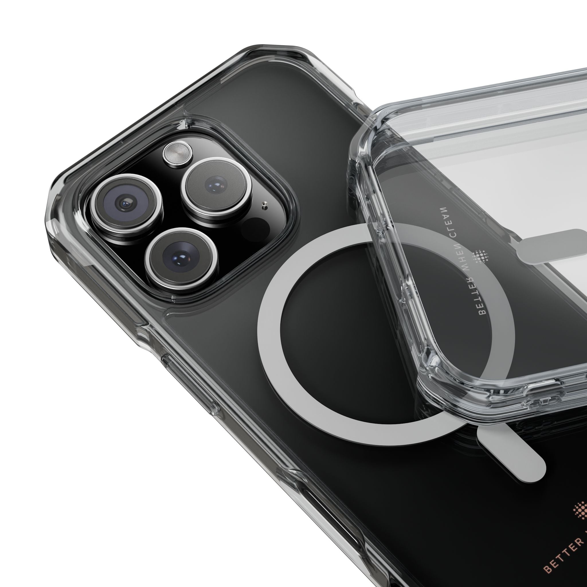 Magnetic Clear Impact Case - Sleek Protection for Your iPhone