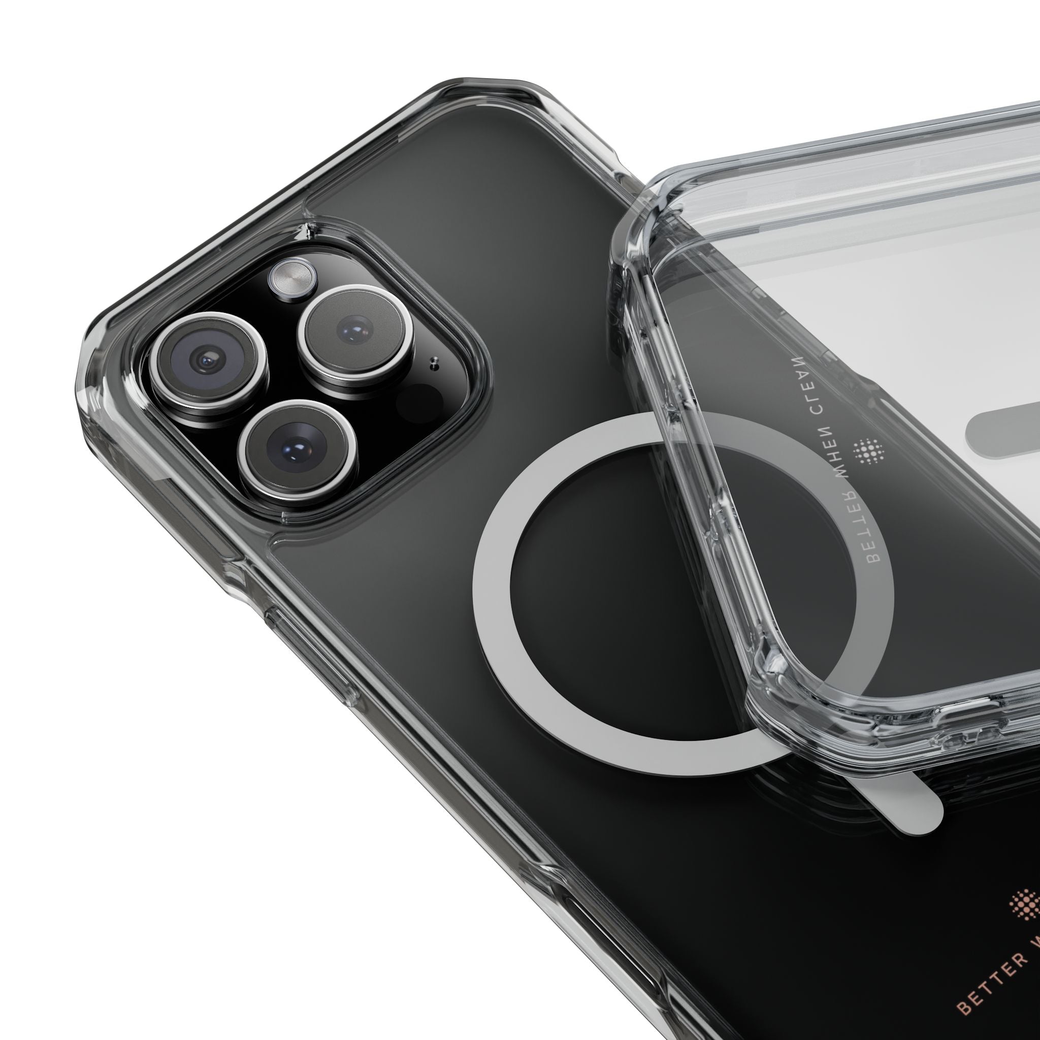 Magnetic Clear Impact Case - Sleek Protection for Your iPhone