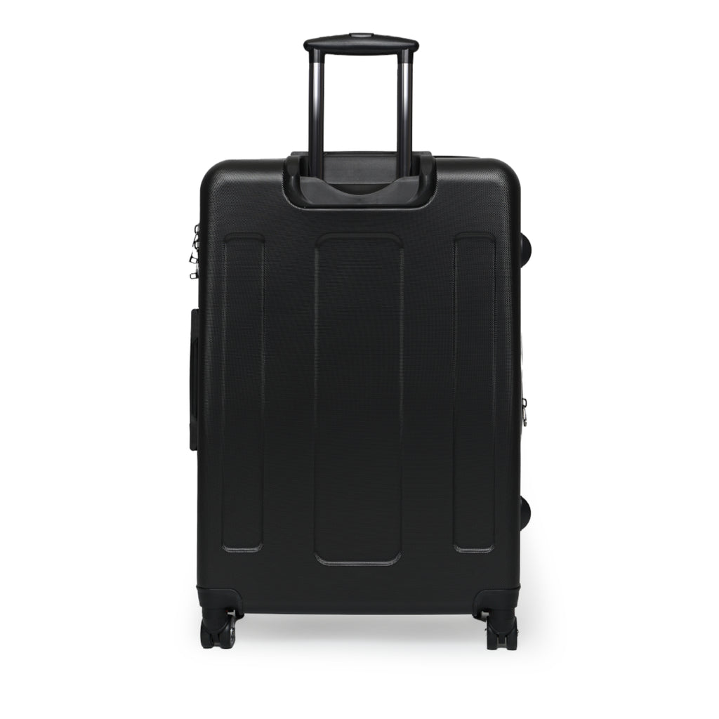Sleek Travel Suitcase with 'Better When Clean' Design