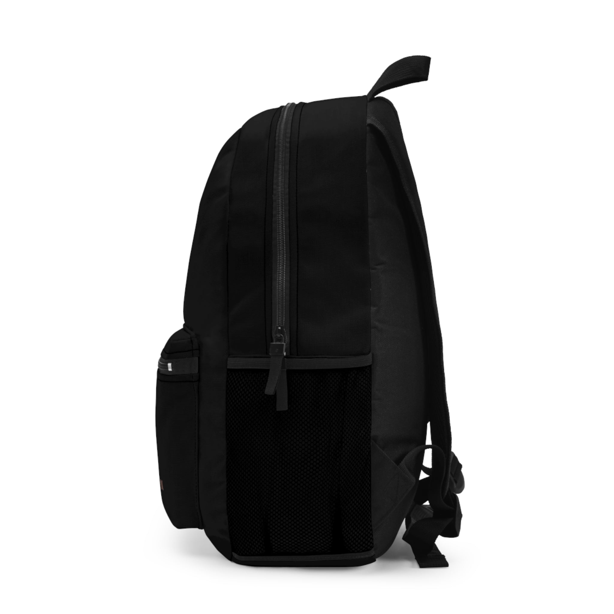 Minimalist Black Backpack - "Better When Clean" - Stylish and Functional