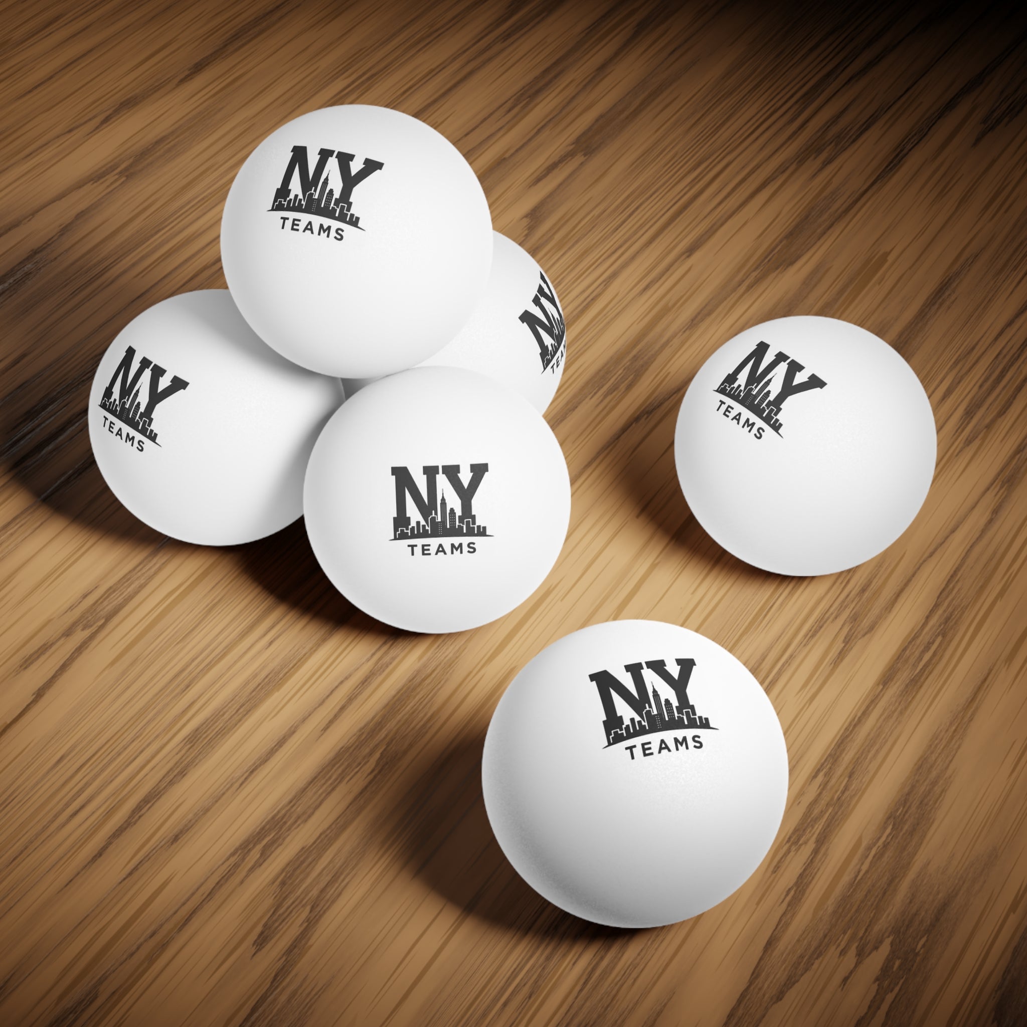 Ping Pong Balls, 6 pcs