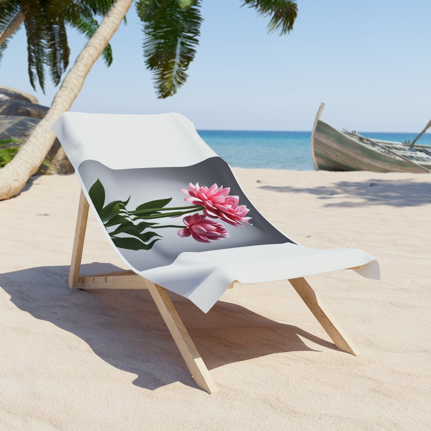 Flower Beach Towel