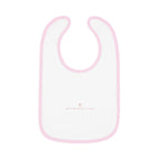 Stylish Baby Bib - "Better When Clean" Contrast Trim
