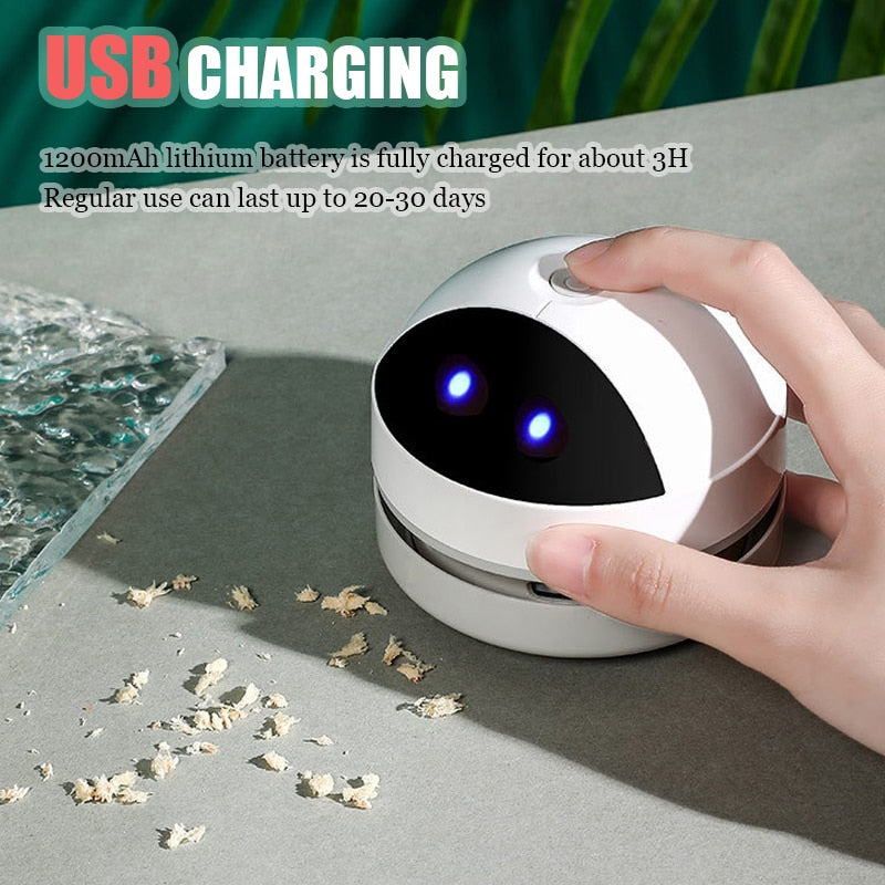 Mini Vacuum Cleaner Desk Table Dust Vacuum